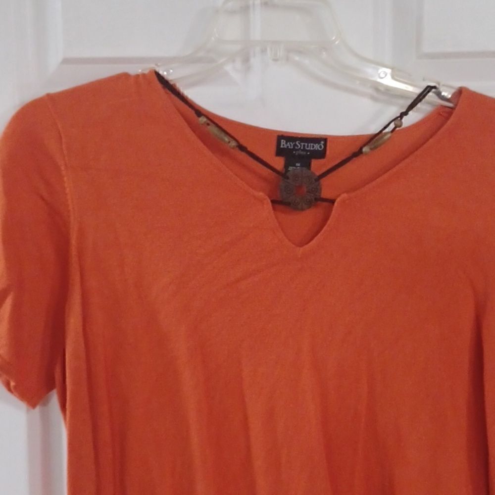 Boho Orange Top  - Picture 2 of 5